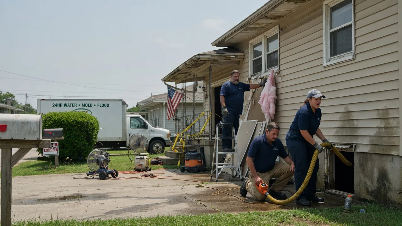 Water Damage Repair in Oakhurst, OK near me